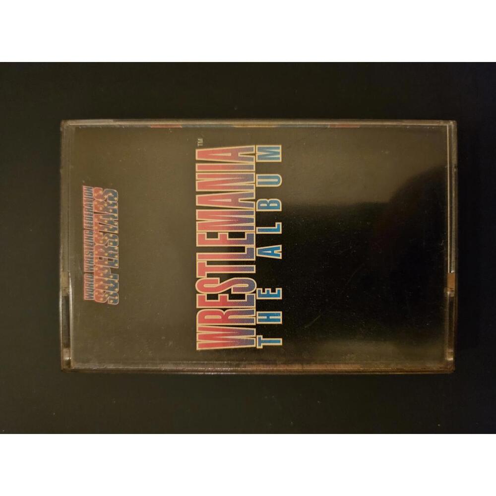 WWF - Westlemania the album - on cassette - RARE - near perfect condition